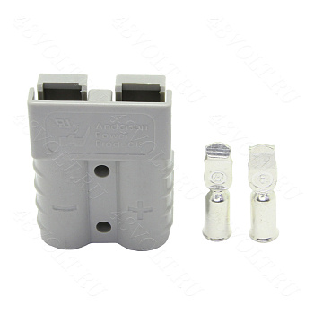 Разъём силовой Андерсон серый 50A